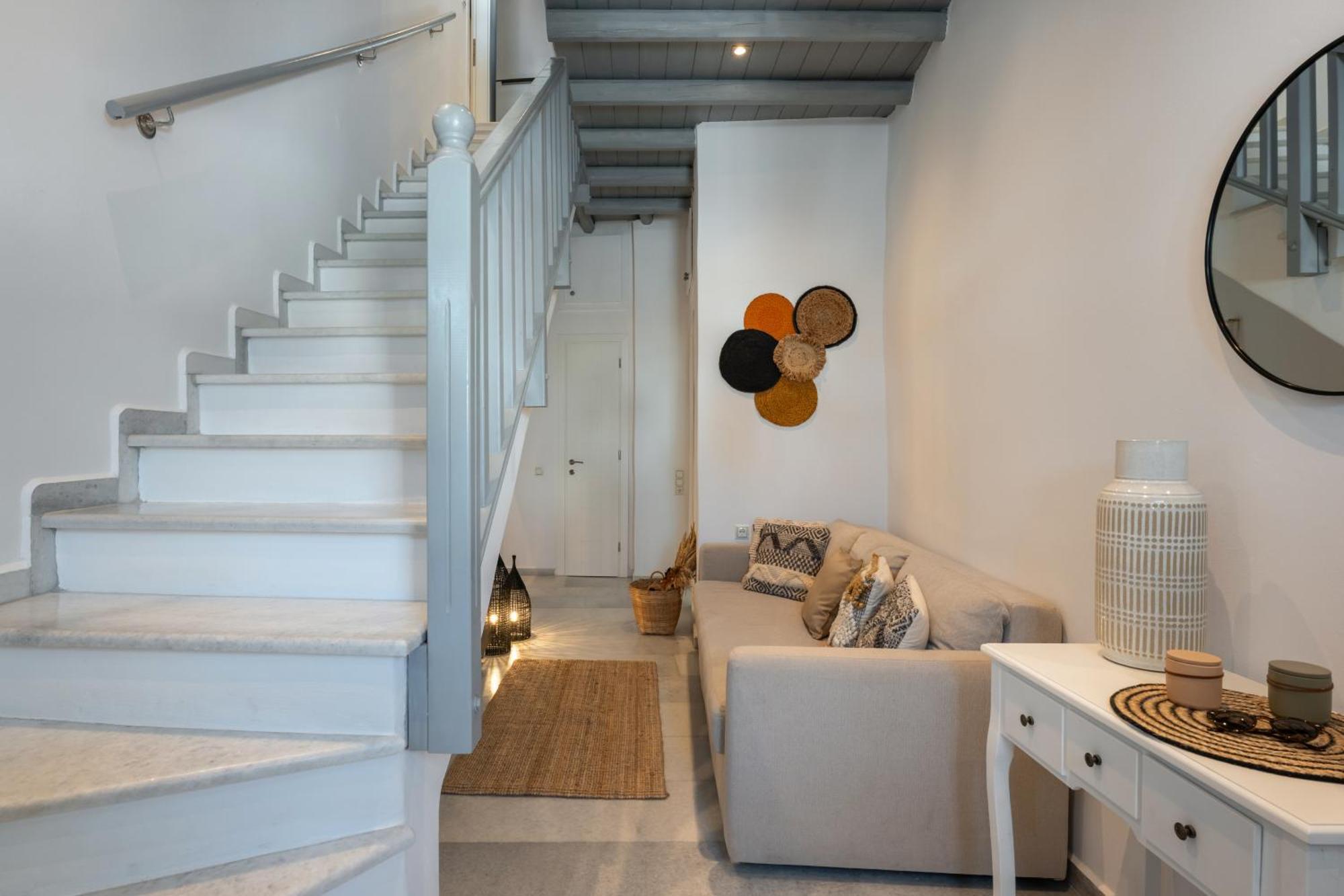 Caper-2 Bedroom Traditional Home With Amazing View Náousa Eksteriør bilde
